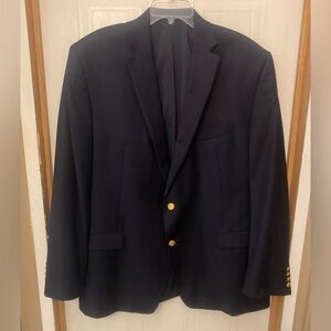 Lauren Ralph Lauren Navy Sport Coat with Gold Buttons